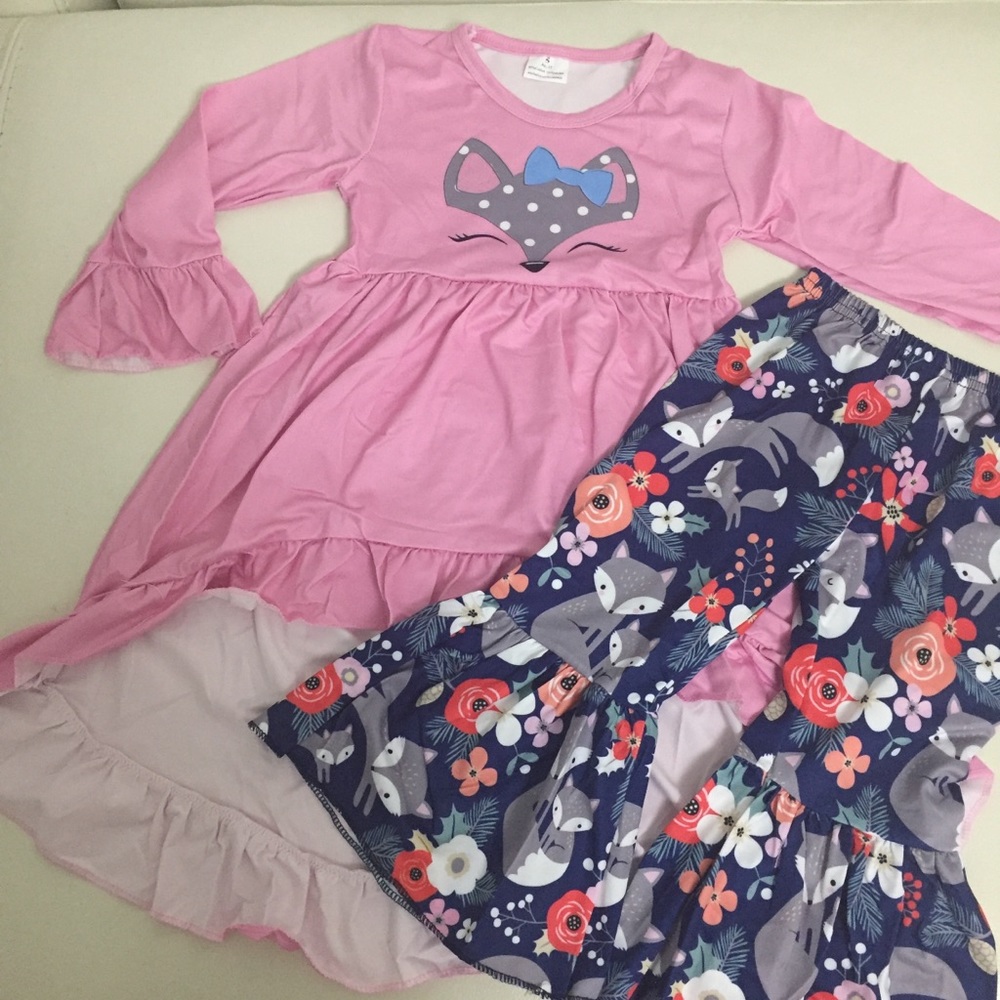 Fox 🦊 Cute tunic pants outfit - Picture 3 of 6